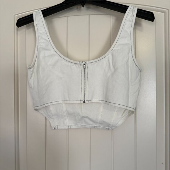 Women's Cropped Tank Top - Picture 4 of 4
